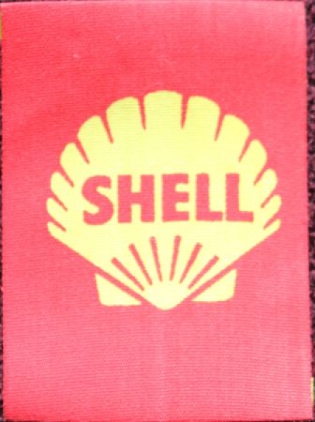 Shell Kleidungaufnäher Logo 1955 Textil (8788)